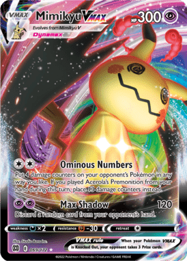 Brilliant Stars - 069/172 - Mimikyu VMAX - LuiopZondag.nl