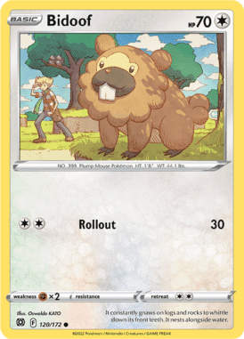 Brilliant Stars - 120/172 - Bidoof - LuiopZondag.nl