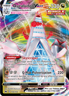 Crown Zenith - 104/159 - Duraludon - Pokemon kaarten Kopen - LuiopZondag TCG Store AssenVMAX