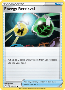 Crown Zenith - 127/159 - Energy - Pokemon kaarten Kopen - LuiopZondag TCG Store AssenRetrieval