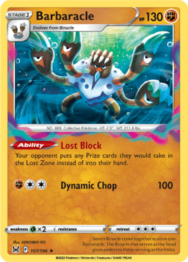 Lost Origin - 107/196 - Barbacle - LuiopZondag.nl