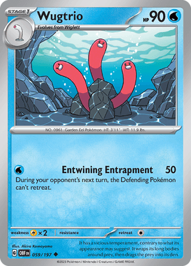 Obsidian Flames - 059/197 - - Pokemon kaarten Kopen - LuiopZondag TCG Store AssenWugtrio