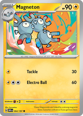 Obsidian Flames - 064/197 - - Pokemon kaarten Kopen - LuiopZondag TCG Store AssenMagneton
