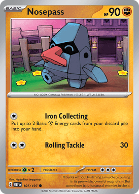 Obsidian Flames - 107/197 - - Pokemon kaarten Kopen - LuiopZondag TCG Store AssenNosepass
