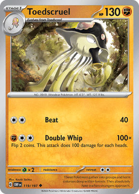 Obsidian Flames - 119/197 - - Pokemon kaarten Kopen - LuiopZondag TCG Store AssenToedscruel