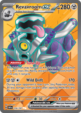 Obsidian Flames - 216/197 - Revavroom ex - Pokemon kaarten Kopen - LuiopZondag TCG Store Assen