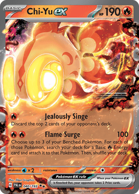 Paldea Evolved - 040/193 - Chi-Yu ex - Pokemon kaarten Kopen - LuiopZondag TCG Store Assen