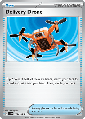 Paldea Evolved - 178/193 - Delivery Drone - Pokemon kaarten Kopen - LuiopZondag TCG Store Assen