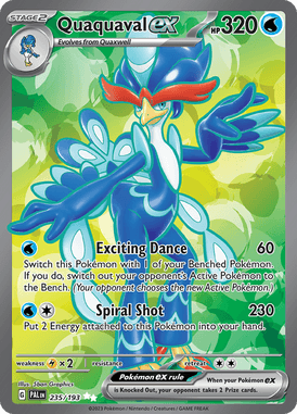 Paldea Evolved - 235/193 - Quaquaval - Pokemon kaarten Kopen - LuiopZondag TCG Store Assenex