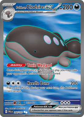 Paldea Evolved - 244/193 - Paldean Clodsire ex - Pokemon kaarten Kopen - LuiopZondag TCG Store Assen