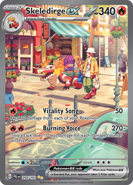 Paldea Evolved - 258/193 - Skeledirge - Pokemon kaarten Kopen - LuiopZondag TCG Store Assenex