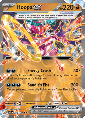 Paradox Rift - 098/182 - Hoopa ex - Pokemon kaarten Kopen - LuiopZondag TCG Store Assen