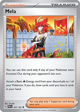 Paradox Rift - 167/182 - Mela - Pokemon kaarten Kopen - LuiopZondag TCG Store Assen