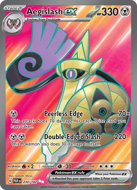 Paradox Rift - 230/182 - Aegislash - Pokemon kaarten Kopen - LuiopZondag TCG Store Assenex