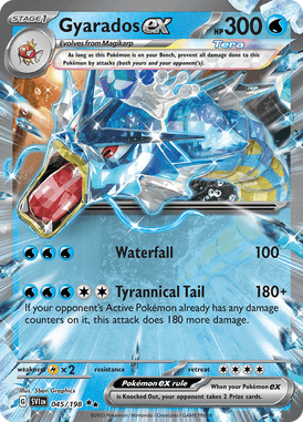Scarlet & Violet - 045/198 - Gyarados - Pokemon kaarten Kopen - LuiopZondag TCG Store Assenex