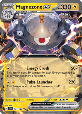 Scarlet & Violet - 065/198 - Magnezone - Pokemon kaarten Kopen - LuiopZondag TCG Store Assenex
