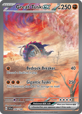 Scarlet & Violet - 246/198 - Great Tusk - Pokemon kaarten Kopen - LuiopZondag TCG Store Assenex