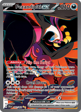 Shrouded Fable - 092/064 - Fezandipiti ex - Losse Pokemon Kopen - LuiopZondag TCG Store