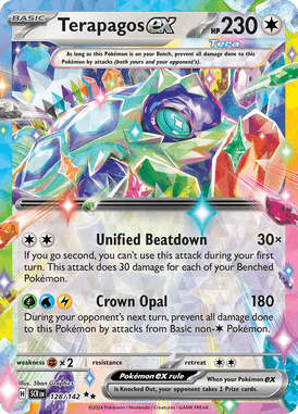 Stellar Crown - 128/142 - Terapagos ex - Losse Pokemon Kopen - LuiopZondag TCG Store