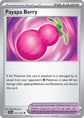 Stellar Crown - 141/142 - Payapa - Losse Pokemon Kopen - LuiopZondag TCG StoreBerry