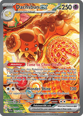 Stellar Crown - 169/142 - Dachsbun ex - Losse Pokemon Kopen - LuiopZondag TCG Store