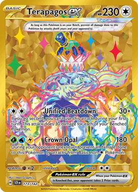 Stellar Crown - 173/142 - Terapagos ex - Losse Pokemon Kopen - LuiopZondag TCG Store