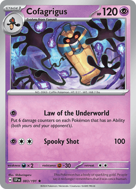 Surging Sparks - 083/191 - Cofagrigus - LuiopZondag.nl