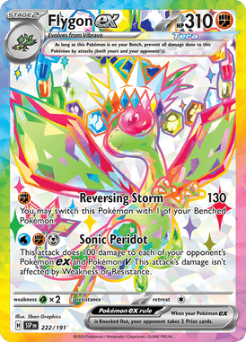 Surging Sparks - 222/191 - Flygon ex - LuiopZondag.nl