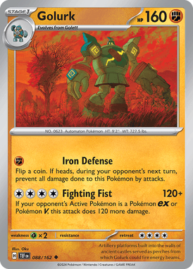 Temporal Forces - 088/162 - Golurk - Losse Pokemon kaarten Kopen - LuiopZondag TCG Store Assen