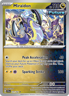 Temporal Forces - 121/162 - Miraidon - Losse Pokemon kaarten Kopen - LuiopZondag TCG Store Assen