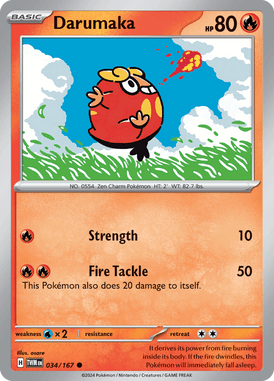 Twilight Masquerade - 034/167 - Darumaka
- Losse Pokemon Kopen - LuiopZondag TCG Store Assen