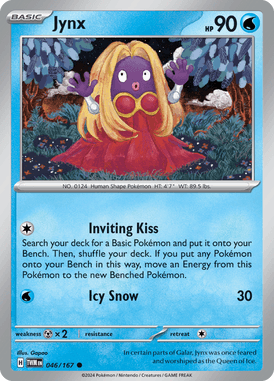Twilight Masquerade - 046/167 - Jynx - Losse Pokemon Kopen - LuiopZondag TCG Store Assen