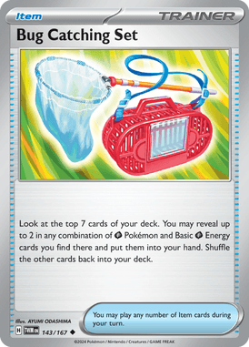 Twilight Masquerade - 143/167 - Bug Catching Set - Losse Pokemon Kopen - LuiopZondag TCG Store Assen