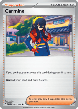 Twilight Masquerade - 145/167 - Carmine - Losse Pokemon Kopen - LuiopZondag TCG Store Assen
