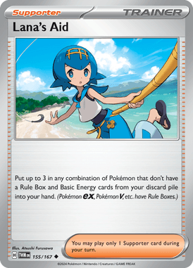 Twilight Masquerade - 155/167 - Lana's Aid - Losse Pokemon Kopen - LuiopZondag TCG Store Assen