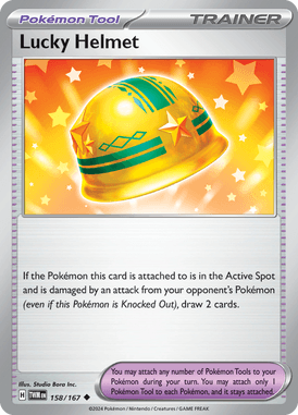Twilight Masquerade - 158/167 - Lucky Helmet - Losse Pokemon Kopen - LuiopZondag TCG Store Assen