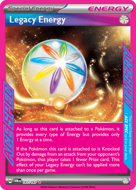 Twilight Masquerade - 167/167 - Legacy Energy - Ace Spec - Losse Pokemon Kopen - LuiopZondag TCG Store Assen