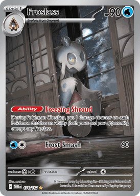 Twilight Masquerade - 174/167 - Froslass - Losse Pokemon Kopen - LuiopZondag TCG Store Assen