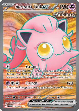 Twilight Masquerade - 197/167 - Scream Tail ex
- Losse Pokemon Kopen - LuiopZondag TCG Store Assen