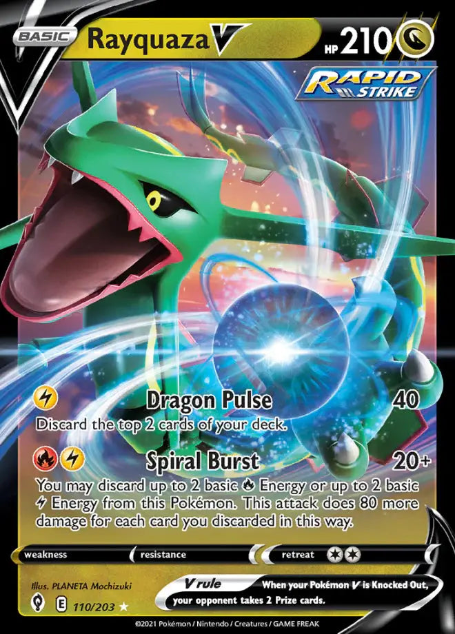 Rayquaza V - Evolving Skies 110 / 203