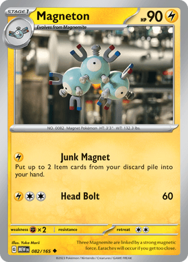 151 - 082/165 - Magneton - Pokemon kaarten Kopen - LuiopZondag TCG Store Assen