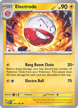 151 - 101/165 - Electrode - Pokemon kaarten Kopen - LuiopZondag TCG Store Assen