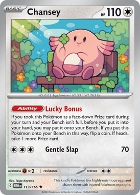 151 - 113/165 - Chansey - Pokemon kaarten Kopen - LuiopZondag TCG Store Assen