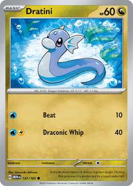 151 - 147/165 - Dratini - Pokemon kaarten Kopen - LuiopZondag TCG Store Assen