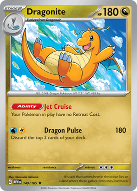 151 - 149/165 - Dragonite - Pokemon kaarten Kopen - LuiopZondag TCG Store Assen