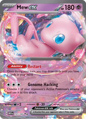 151 - 151/165 - Mew ex - Pokemon kaarten Kopen - LuiopZondag TCG Store Assen