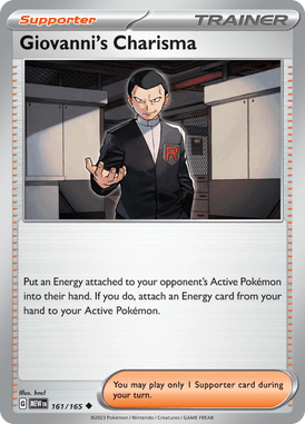 151 - 161/165 - Giovanni's Charisma - Pokemon kaarten Kopen - LuiopZondag TCG Store Assen