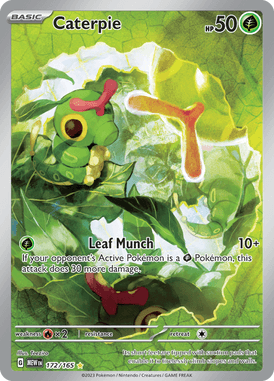 151 - 172/165 - Caterpie - Pokemon kaarten Kopen - LuiopZondag TCG Store Assen