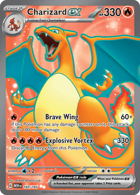 151 - 183/165 - Charizard ex - Pokemon kaarten Kopen - LuiopZondag TCG Store Assen