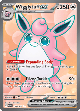 151 - 187/165 - Wigglytuff ex - Pokemon kaarten Kopen - LuiopZondag TCG Store Assen